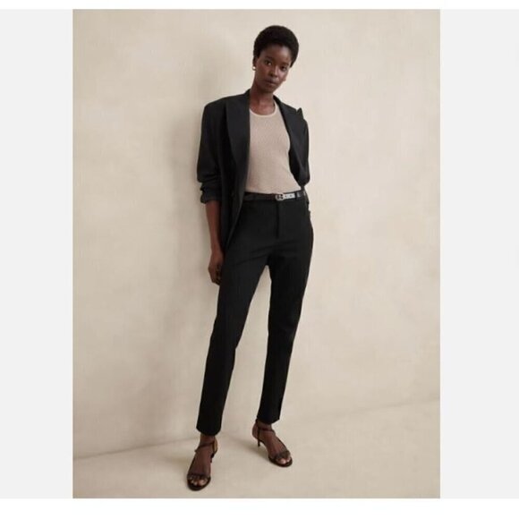 Banana Republic Pants - Banana Republic Black High Rise Sloan Full-Length STRETCH Pants Size 16 RT$100